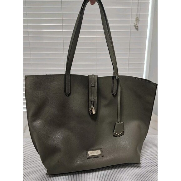 bebe Handbags - Bebe Los Angeles Tote Bag Faux Leather Black Tote